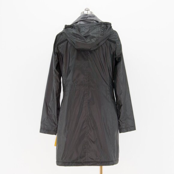 Lolë Jacket Windproof Water Resistant Hooded Pockets Carbon Black - Picture 3 of 7